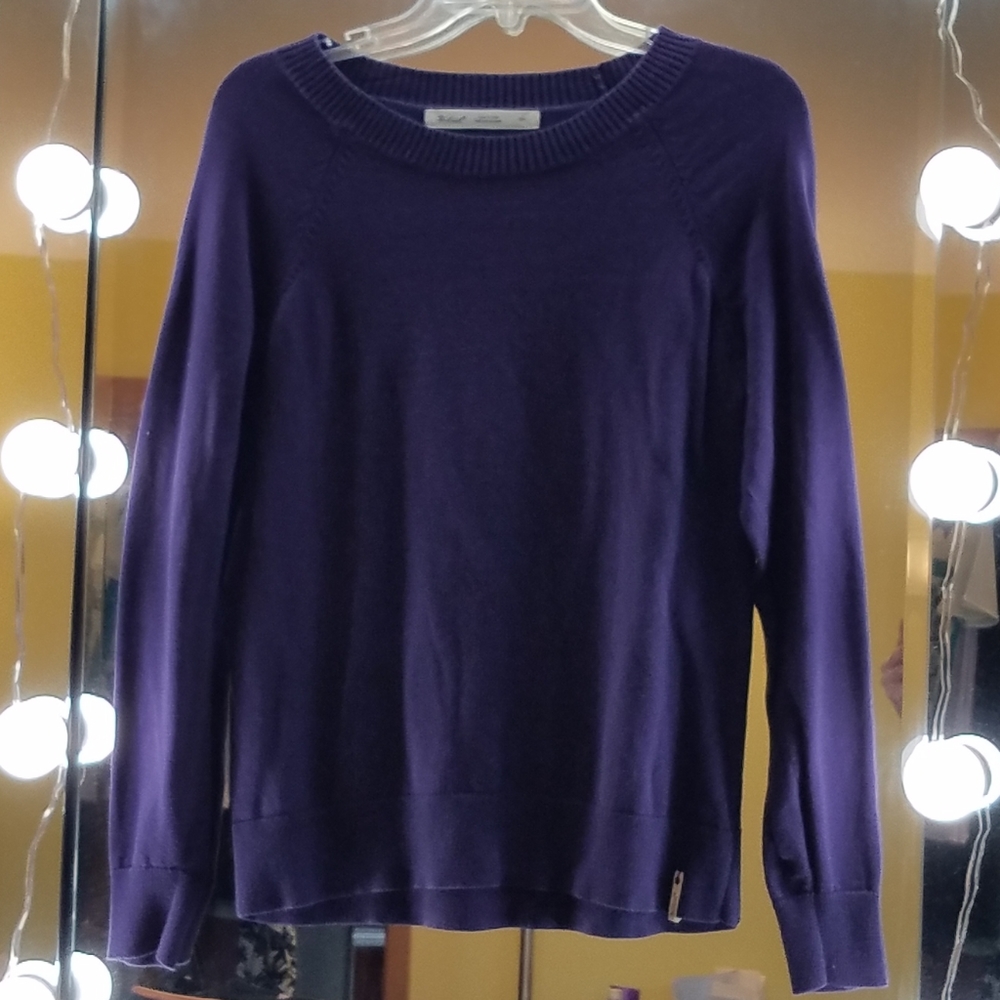 EUC Woolrich cozy purple sweater size small